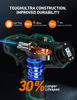 Picture of AstroAI Cordless Tire Inflator Air Compressor 20V Rechargeable Battery Powered 160PSI Portable Air Pump with 12V Car Power Adapter Digital Pressure Gauge for Cars Motorcycles JY16P160-18（C2）Green