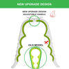 Picture of Jar Opener for Weak Hands, Seniors with Arthritis, 5 in 1 Multi Function Bottle Opener Lid Opener For Arthritic Hands with Non Slip Rubber Jar opener Gripper Pad(3-piece set, Green)