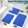 Picture of OLANLY Memory Foam Bath Mat Rug 24x16, Ultra Soft Non Slip and Absorbent Bathroom Rug, Machine Wash Dry, Comfortable, Thick Bath Rug Carpet for Bathroom Floor, Tub and Shower, Royal Blue