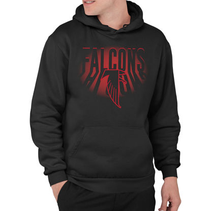 Picture of Junk Food Clothing x NFL - Atlanta Falcons - Team Spotlight - Unisex Adult Pullover Fleece Hoodie for Men and Women - Size Large