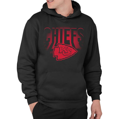 Picture of Junk Food Clothing x NFL - Kansas City Chiefs - Team Spotlight - Unisex Adult Pullover Fleece Hoodie for Men and Women - Size 3X-Large