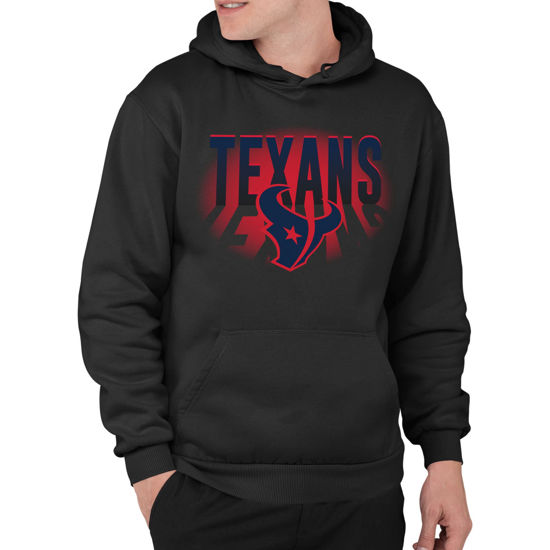 Picture of Junk Food Clothing x NFL - Houston Texans - Team Spotlight - Unisex Adult Pullover Fleece Hoodie for Men and Women - Size Large