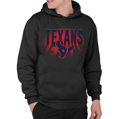 Picture of Junk Food Clothing x NFL - Houston Texans - Team Spotlight - Unisex Adult Pullover Fleece Hoodie for Men and Women - Size X-Large