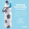 Picture of O2COOL Insulated Mist N' Sip Water Bottle - 20 oz, Soccer (HMLDP07)