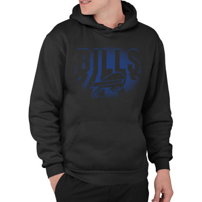 Picture of Junk Food Clothing x NFL - Buffalo Bills - Team Spotlight - Unisex Adult Pullover Fleece Hoodie for Men and Women - Size Large