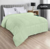 Picture of Utopia Bedding All Season 250 GSM Comforter - Plush Siliconized Fiberfill Comforters - Box Stitched (Sage Green, Queen/Full)