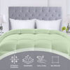 Picture of Utopia Bedding All Season 250 GSM Comforter - Plush Siliconized Fiberfill Comforters - Box Stitched (Sage Green, Queen/Full)