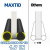 Picture of MAXTID Large Door Draft Stopper 30 Inch for Small Size Bedroom Door, Fits 0.5 to 1.7" Gaps Under Door Draft Air Blocker Grey Door Gap Stoppers Door Draft Guard for Bottom of Doors