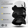 Picture of Odoland Ski Helmet and Goggles Set, Snowboard Helmet Glasses for Men, Women & Youth - Shockproof/Windproof Gear for Skiing, Snowboarding, Snowmobile White,S
