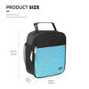 Picture of AYEANY Lunch box Lunch bag for men women Lunchbox Lunch bags Insulated Lunch bag Lunch box cooler (Thicken blue)