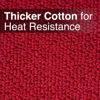Picture of Ritz Terry Pocket Mitt & Hot Pad: Unparalleled Heat Resistant, Durable 100% Cotton - Ergonomically Designed for Optimal Grip - Easy-Care Machine Washable, Perfect for Your Kitchen - Paprika Red, 4-Pk