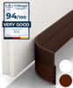 Picture of Vellure® Door Draft stoppers for Bottom of Door - New Premium Door Sweep/Door Seal Strip (Save Energy - installs Quickly and Easily) Door Weather Stripping, Ideal for Keeping Out Cold (1x39 Brown)