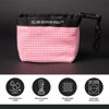 Picture of Club Scrub Golf Club and Golf Ball Cleaning Bag, Waterproof Clean Face Technology Liner, Perfectly Dry Microfiber Exterior, Detachable Clip, Machine Washable, Cleans Club Grooves, Pink Pro