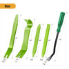 Picture of GOOACC 5PCS Auto Trim Removal Tool Kit No-Scratch Removal Tool Kit for Car Audio Dash Panel Window Molding Fastener Remover Tool Kit-Green
