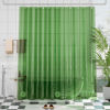 Picture of AmazerBath Premium EVA Shower Curtain Clear Pine Green, Luxury Shower Curtain Dark Green Ultra Soft, Waterproof Bathroom Shower Curtain with 3 Weighted Stones and 12 Grommets, Recyclable Packaging