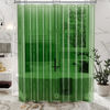 Picture of AmazerBath Premium EVA Shower Curtain Clear Pine Green, Luxury Shower Curtain Dark Green Ultra Soft, Waterproof Bathroom Shower Curtain with 3 Weighted Stones and 12 Grommets, Recyclable Packaging
