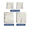 Picture of Twin 4 Piece Sheet Set - Breathable & Cooling Sheets - Hotel Luxury Bed Sheets - 1 Flat Sheet, 1 Fitted Sheet & 2 Pillowcases - Deep Pocket - Easy Fit, Soft & Wrinkle Free - Twin Beige Stripes Sheets