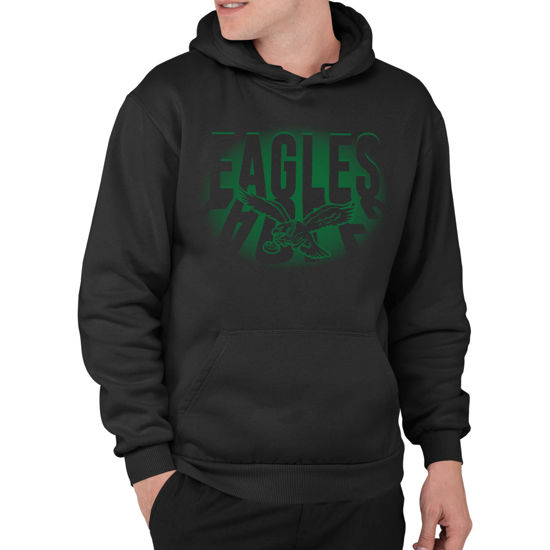 Picture of Junk Food Clothing x NFL - Philadelphia Eagles - Team Spotlight - Unisex Adult Pullover Fleece Hoodie for Men and Women - Size XX-Large