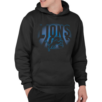 Picture of Junk Food Clothing x NFL - Detroit Lions - Team Spotlight - Unisex Adult Pullover Fleece Hoodie for Men and Women - Size XX-Large