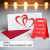 Picture of VELENTI Valentines Day Gifts - Romantic I Love You Sign - Fun Boyfriend Valentine Day Gift - Cute Birthday, Christmas, Wedding Gift for Girlfriend, Wife, Fiancee - Mini Sign Statues Decoration