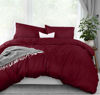 Picture of Utopia Bedding Duvet Cover Queen Size - 1 Duvet Cover with 2 Pillow Shams - 3 Pieces Bedding Duvet Cover with Zipper Closure - Soft Brushed Microfiber, 90 X 90 Inches (Queen, Burgundy)