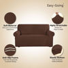 Picture of Easy-Going Stretch Sofa Slipcover 1-Piece Sofa Cover Furniture Protector Couch Soft with Elastic Bottom for Kids, Polyester Spandex Jacquard Fabric Small Checks (Sofa, Coffee)