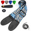 Picture of Guitar Strap (White Jacquard)
