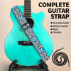 Picture of Guitar Strap (White Jacquard)