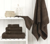 Picture of Cotton Paradise 6 Piece Towel Set, 100% Cotton Soft Absorbent Turkish Towels for Bathroom, 2 Bath Towels 2 Hand Towels 2 Washcloths, Brown Towel Set