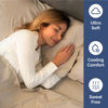 Picture of Extra Deep King Fitted Sheet - Hotel Luxury Single Fitted Sheet Only - King Sheet Easily Fits 18 inch to 24 inch Mattress - Soft, Wrinkle Free, Breathable & Comfy Extra Deep Pockets Cream Fitted Sheet
