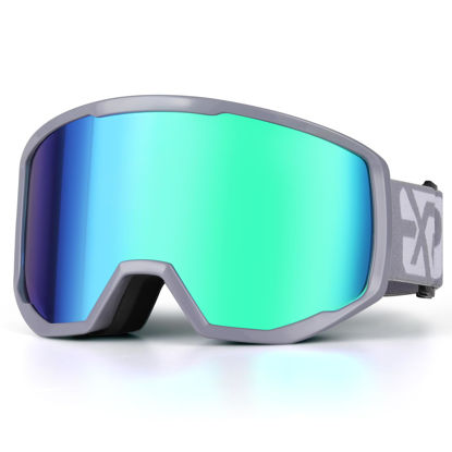 Picture of EXP VISION Ski/Snowboard Goggles for Men Women, OTG Snow Goggles Anti Fog UV Protection