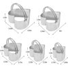 Picture of ALLTOP Biscuit Cutters with Handle, Stainless Steel Cookie Cutter, Professional Baking Essential Tools for Valentine's Day - Heart Shaped