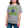 Picture of Junk Food Clothing x NFL - Seattle Seahawks - Team Helmet - Kids Short Sleeve T-Shirt for Boys and Girls - Size Large
