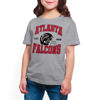 Picture of Junk Food Clothing x NFL - Atlanta Falcons - Team Helmet - Kids Short Sleeve T-Shirt for Boys and Girls - Size X-Large