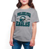 Picture of Junk Food Clothing x NFL - Philadelphia Eagles - Team Helmet - Kids Short Sleeve T-Shirt for Boys and Girls - Size X-Large