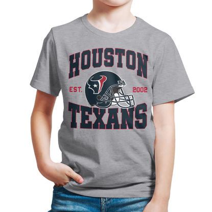 Picture of Junk Food Unisex Child Nfl Team Helmet Kids T-Shirt, Grey, Medium US
