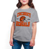 Picture of Junk Food Kids' Soft Cotton Blend Crew Neck T-Shirt, Cincinnati Bengals-Athletic Heather X-Large