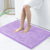 Picture of Smiry Luxury Chenille Bath Rug 36''x24'', Extra Soft and Absorbent Shaggy Bathroom Mat Rugs, Machine Washable, Non-Slip Plush Carpet Runner for Tub, Shower, and Bath Room, Purple