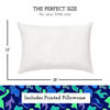 Picture of Little Sleepy Head Toddler Pillow with Pillowcase 13x18 - Kids Pillow for Sleeping - Better Neck Support Ergonomic Pillow and Toddler Pillowcase - Best Pillows for Kids (Dinosaurs Blue)