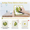 Picture of Secura 60-Minute Visual Timer, 7.5 Inch Oversize Countdown Timer Clock for Kids and Adults, Durable Mechanical Time Management Tool with Magnetic Backing(Taupe)