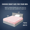 Picture of yescool Weighted Blanket for Adults (15 lbs, 48" x 72", Pink Grey) Cooling Heavy Blanket for Sleeping Perfect for 160-180 lbs, Twin Size Breathable Blanket with Premium Glass Bead, Machine Washable