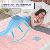 Picture of yescool Weighted Blanket for Adults (12 lbs, 48" x 72", Pink Grey) Cooling Heavy Blanket for Sleeping Perfect for 110-130 lbs, Twin Size Breathable Blanket with Premium Glass Bead, Machine Washable
