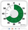 Picture of Secura 7.5 Inch Visual Timer, 60 Minute Oversize Visual Countdown Timer for Kids and Adults, Durable Mechanical Time Management Tool (Green)