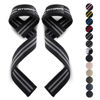 Picture of Fitgriff® Lifting Wrist Straps for Weightlifting, Gym, Deadlift, Workout (Made of Premium Cotton & Padded) - Men & Women (Standard, Black/Grey)