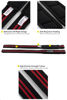 Picture of Fitgriff® Lifting Wrist Straps for Weightlifting, Gym, Deadlift, Workout (Made of Premium Cotton & Padded) - Men & Women (Standard, Black/Red)