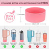 Picture of 2 PCS for Stanley Boot, Silicone Bottom for Stanley Cup Boot Quencher Adventure 40oz&for Hydroflask Boot 12-24oz for Stanley Tumbler Accessories for Stanley Cup Accessories Avoid Scratches&Noise