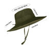 Picture of Sun Hats for Men Women Fishing Hat UPF 50+ Breathable Wide Brim Summer UV Protection Hat