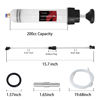 Picture of Thorstone Automotive Fluid Extractor Pump with Long Rubber Hose, Oil Change Syringe with Hose, Manual Fuel Suction & Filler, Fluid Oil Change Evacuator (7 Oz./0.21 Qt./200 CC)