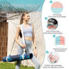 Picture of Tumaz Yoga Mat Strap [MAT NOT Included] (2 Sizes) with Extra Thick & Comfy Delicate Texture, Adjustable Yoga Mat Carrier