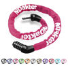 Picture of NDakter Bike Chain Lock, 5 Digit Combination Heavy Duty Anti Theft Bicycle Chain Lock, 3.2/4.27/5Feet Long Security Resettable Bike Locks for Bike, Bicycle, Scooter, Motorcycle, Door, Gate, Fence